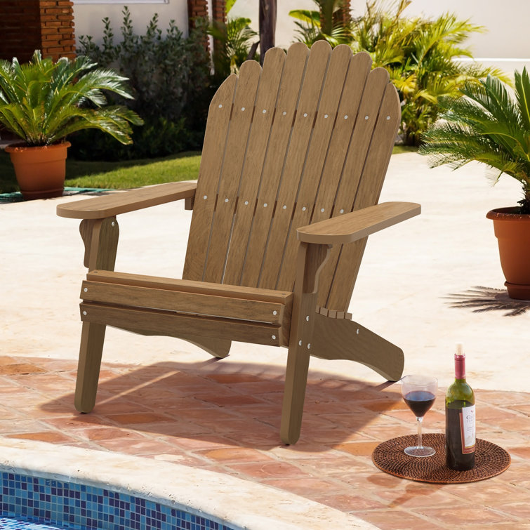 Garner Wood Plastic Composites Adirondack Chair